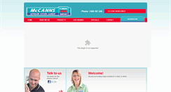 Desktop Screenshot of mccannsplumbing.com.au
